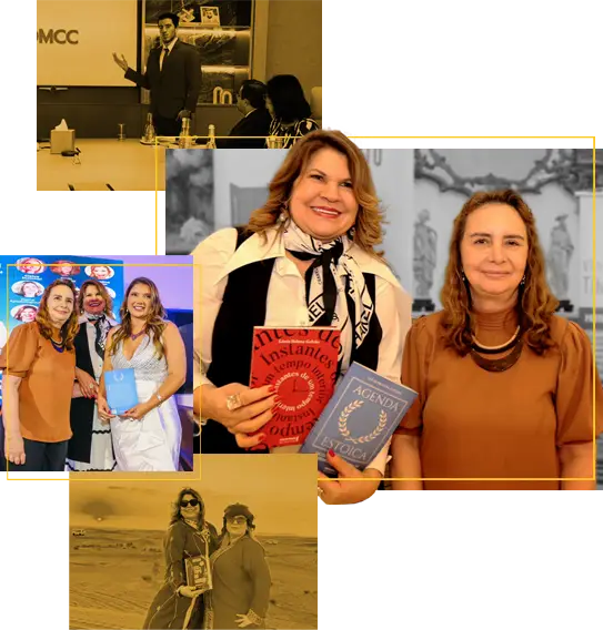 Naile Mamede e Lucia Helena Galvao